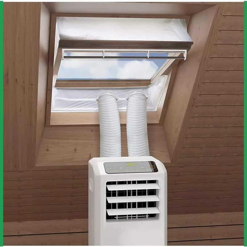 New Double Tube Roof Window Seal Kit Mobile Air Conditioner Double holes/Opening Seal Window Windshield