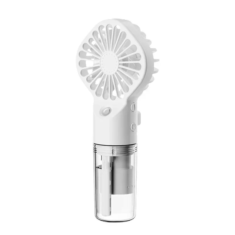 Handheld Mini Fan Air Conditioner Usb Rechargeable Portable Humidifier Mist Cooler Cooling Spray Humidifier Fan For Home/Office