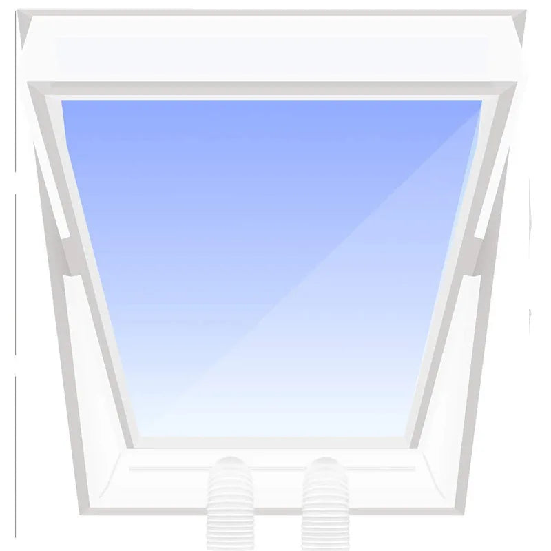 New Double Tube Roof Window Seal Kit Mobile Air Conditioner Double holes/Opening Seal Window Windshield