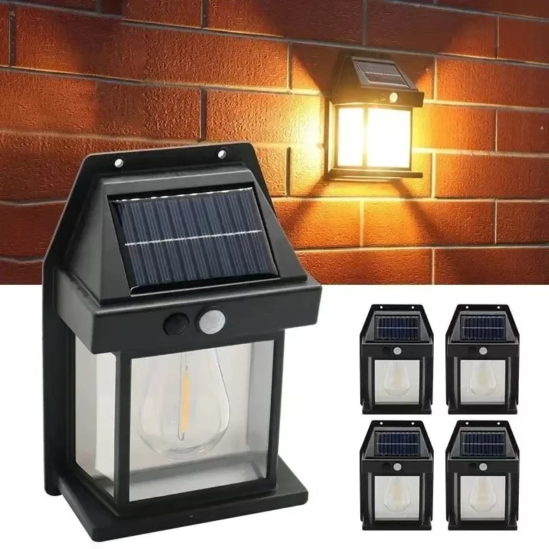 Lampe solaire d'extérieur puissante, éclairage de jardin, éclairage de rue solaire, éclairage extérieur, éclairage LED étanche, décoration extérieure