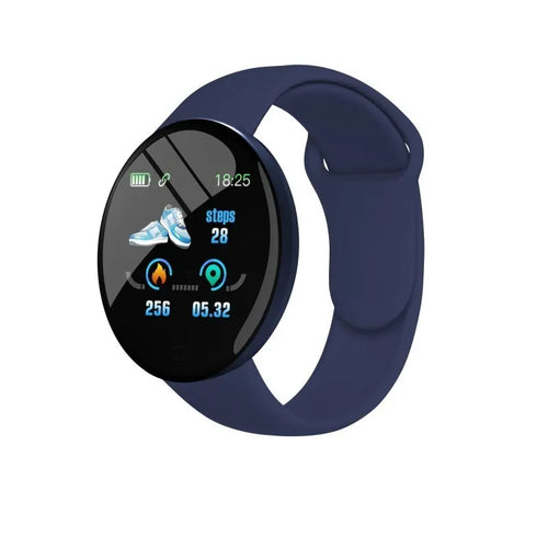 Nouvelle montre connectée multifonctionnelle D18 pour hommes et femmes, connectée par Bluetooth