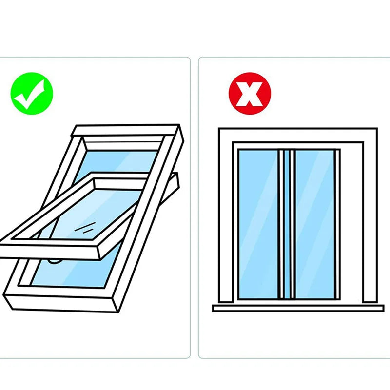 New Double Tube Roof Window Seal Kit Mobile Air Conditioner Double holes/Opening Seal Window Windshield