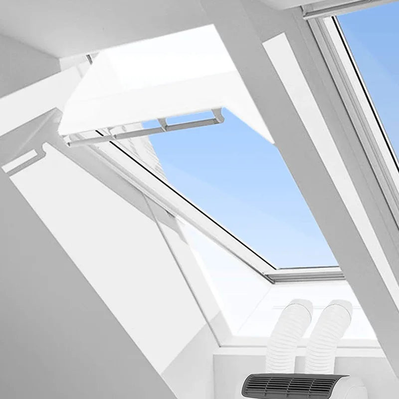 New Double Tube Roof Window Seal Kit Mobile Air Conditioner Double holes/Opening Seal Window Windshield
