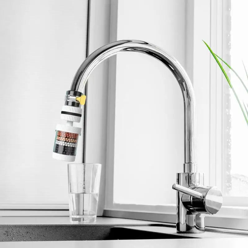 Water Faucet Filter Household Kitchen Home Faucet Mini Tap Water Clean Purifier Filter Filtration Cartridge Carbon Filter
