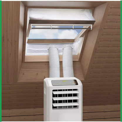 New Double Tube Roof Window Seal Kit Mobile Air Conditioner Double holes/Opening Seal Window Windshield